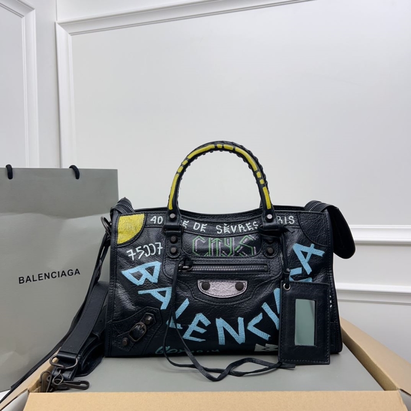 Ba*len*cia*ga top handle bags